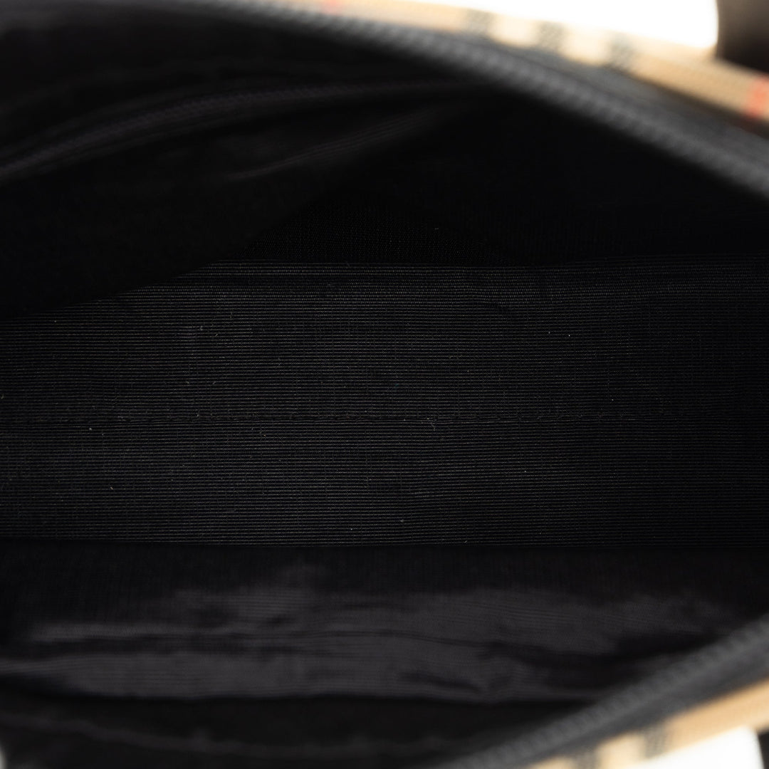 BURBERRY Haymarket Check Handbag