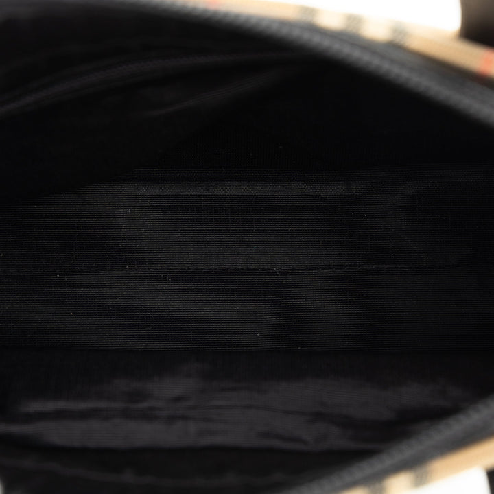 BURBERRY Haymarket Check Handbag