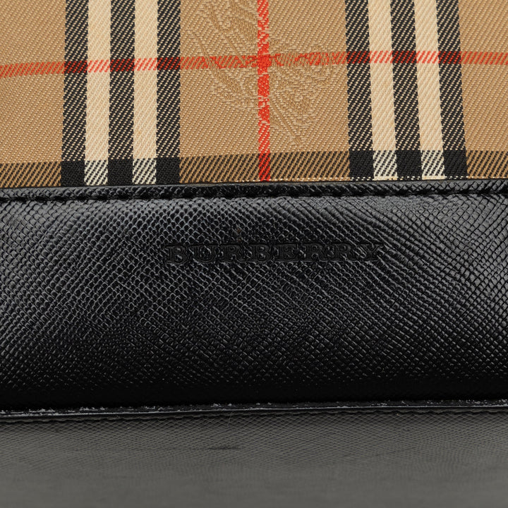 BURBERRY Haymarket Check Handbag