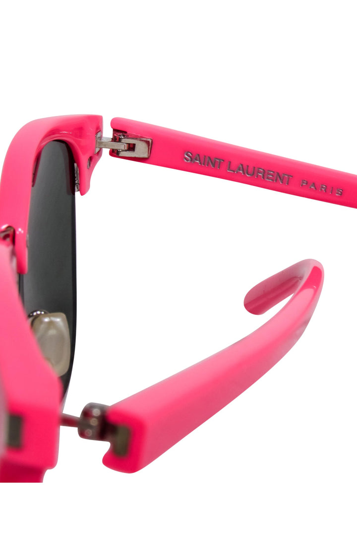 Saint Laurent - Hot Pink Acrylic Sunglasses
