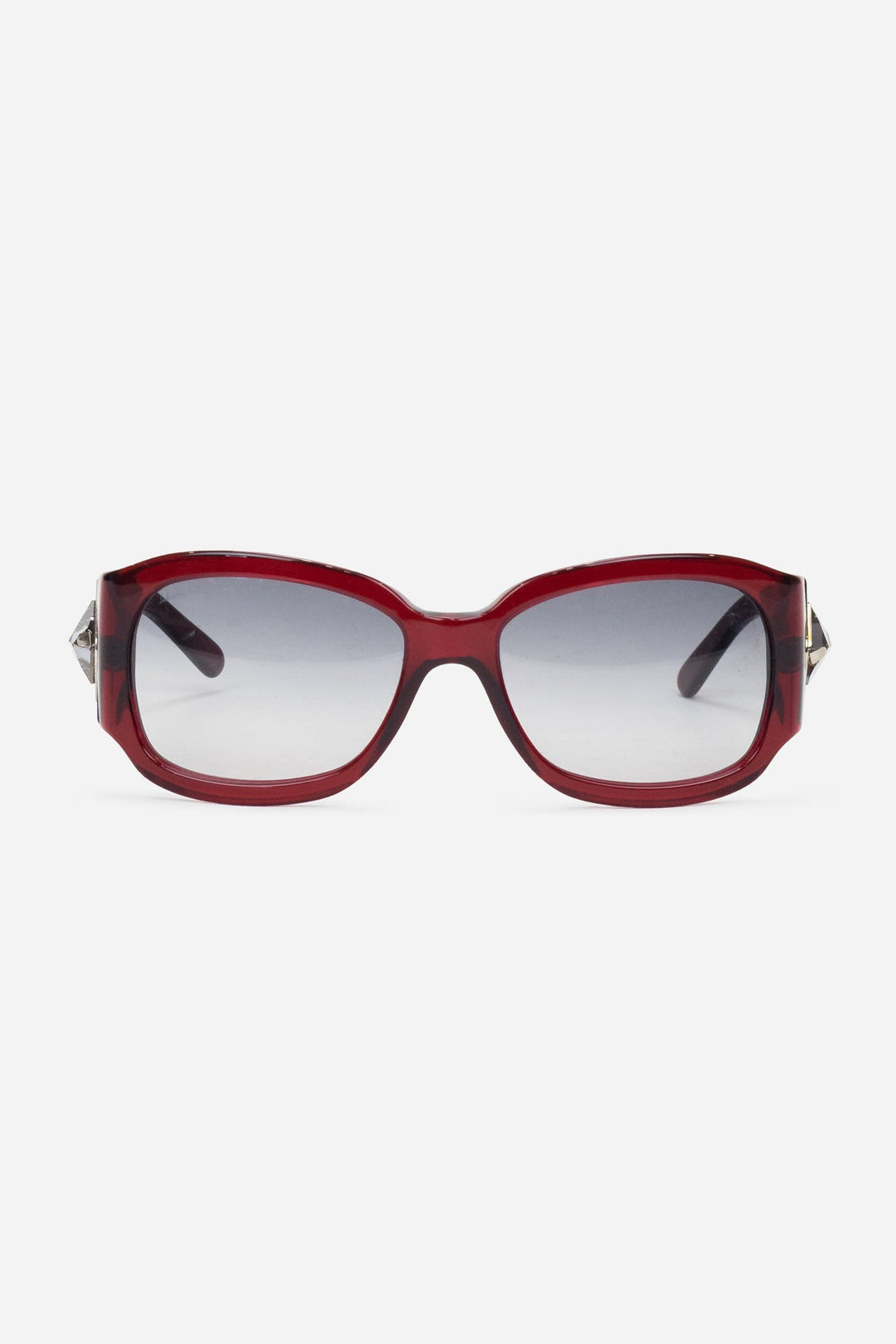 Red Gemstone Studded Sunglasses