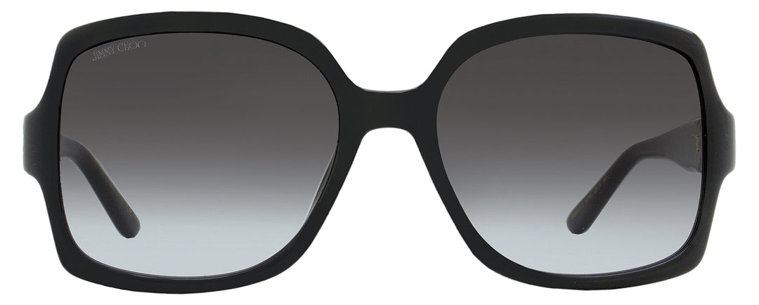 Jimmy Choo Square Sunglasses Sammi /G 8079O Black 55mm