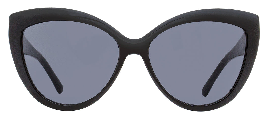 Jimmy Choo Butterfly Sunglasses Sinnie 807IR Black 57mm