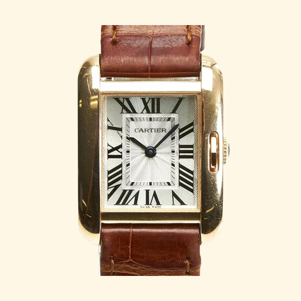 Cartier K18PG Watch With Box
