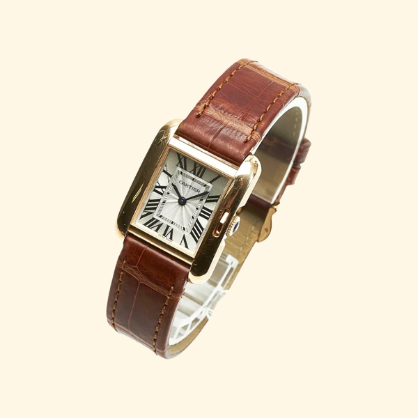 Cartier K18PG Watch With Box