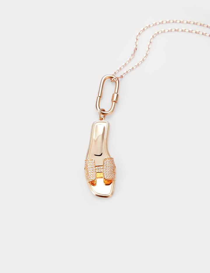 Sparkle Champagne—Oran Sandal Bag Charm
