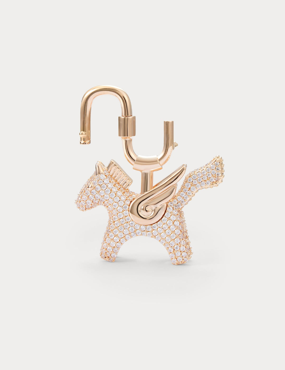 Sparkle Champagne—Rodeo Pegase Bag Charm