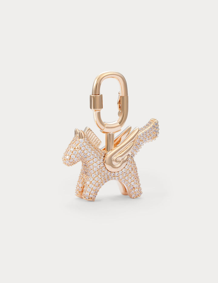 Sparkle Champagne—Rodeo Pegase Bag Charm