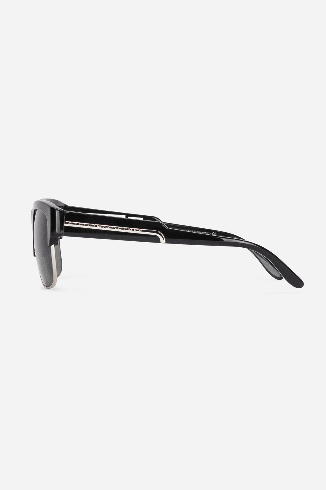 Black and Navy Square Frame Sunglasses