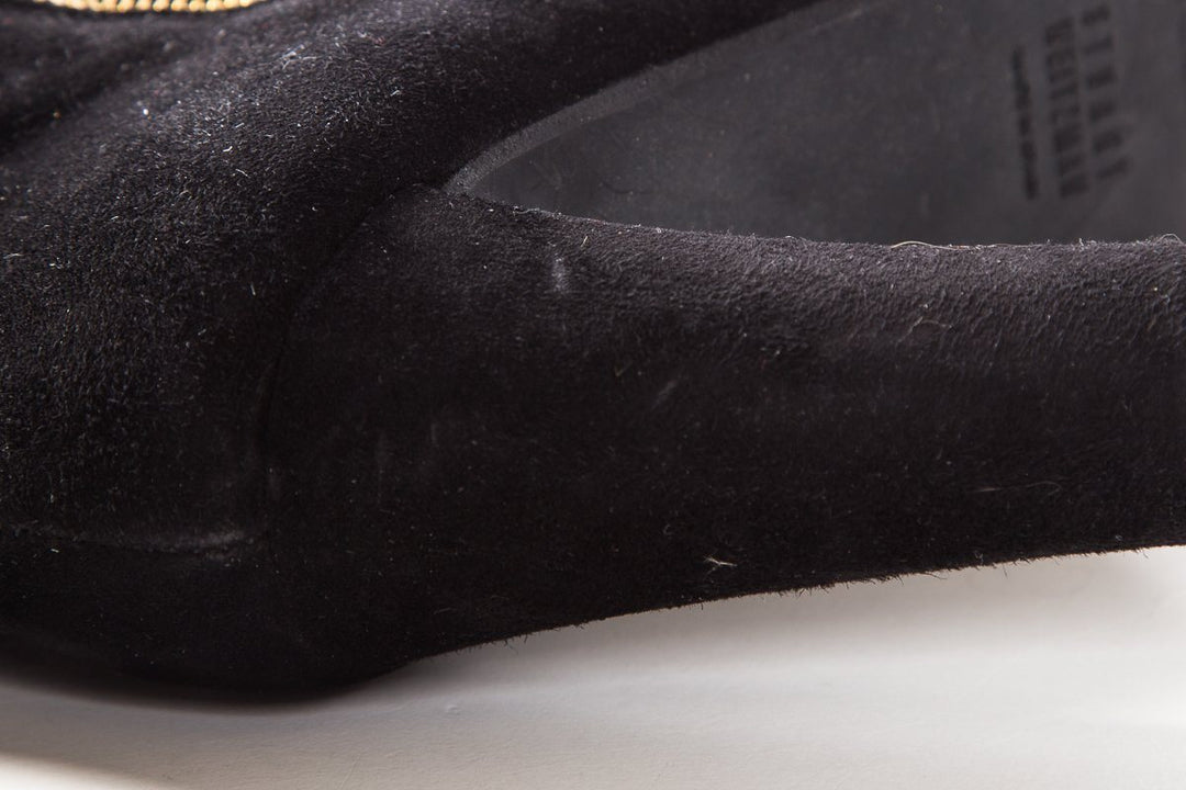 Stuart Weitzman Black Suede Over-The-Knee-Boots SZ 8.5