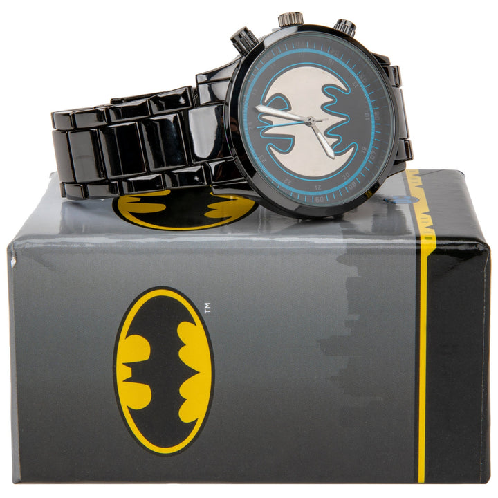 Batman Black Stainless Steel Watch