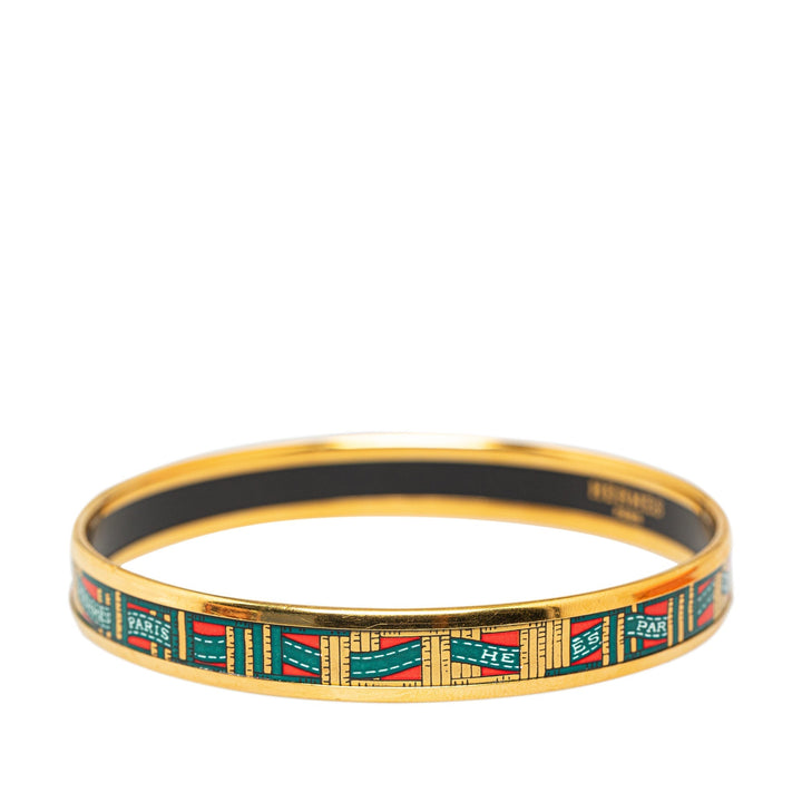 Top quality Hermes Narrow Enamel Bangle Costume Bracelet