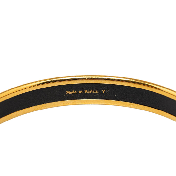 Top quality Hermes Narrow Enamel Bangle Costume Bracelet
