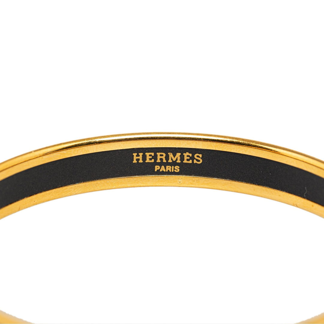 Top quality Hermes Narrow Enamel Bangle Costume Bracelet