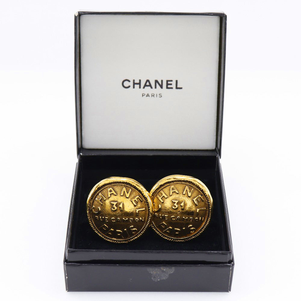 Top Quality Chanel Gold Plated Earrings