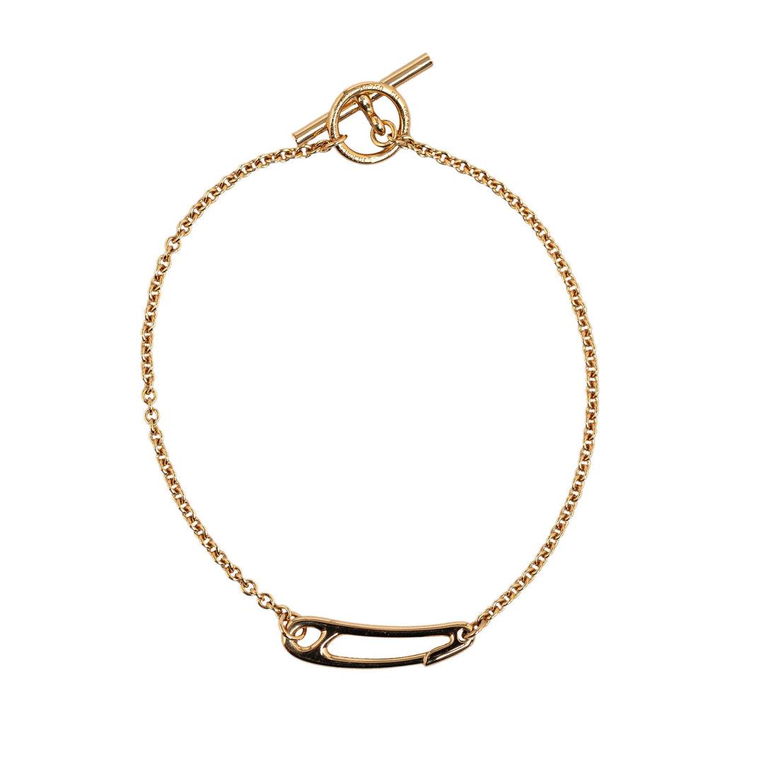 Hermes Mini Chaine d'Ancre Punk Link Bracelet Costume Bracelet
