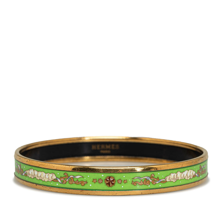 Top quality Hermes Narrow Enamel Bangle Costume Bracelet