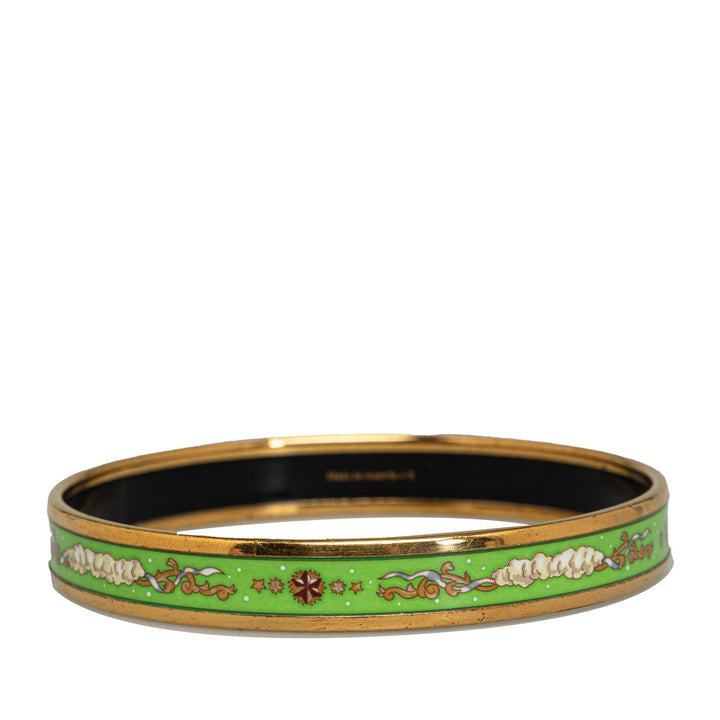 Top quality Hermes Narrow Enamel Bangle Costume Bracelet