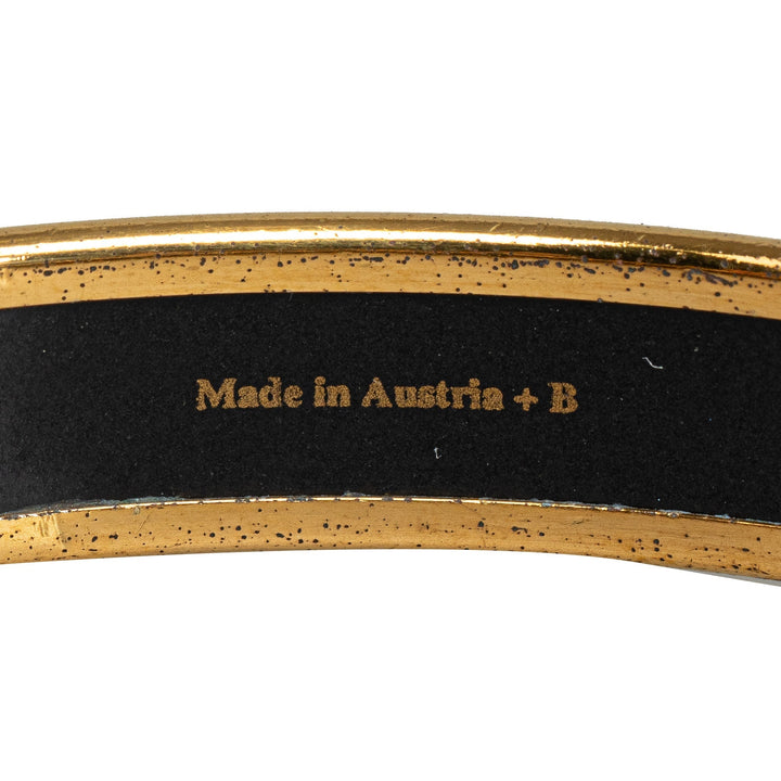 Top quality Hermes Narrow Enamel Bangle Costume Bracelet