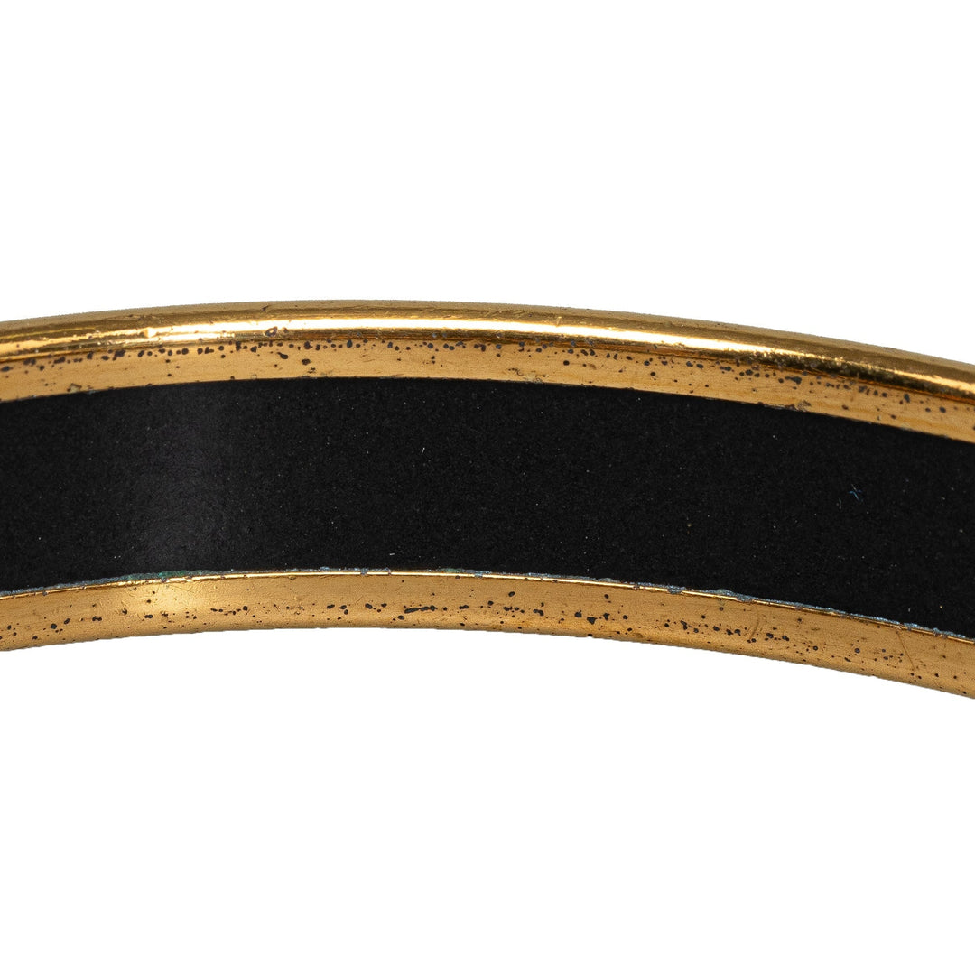Top quality Hermes Narrow Enamel Bangle Costume Bracelet