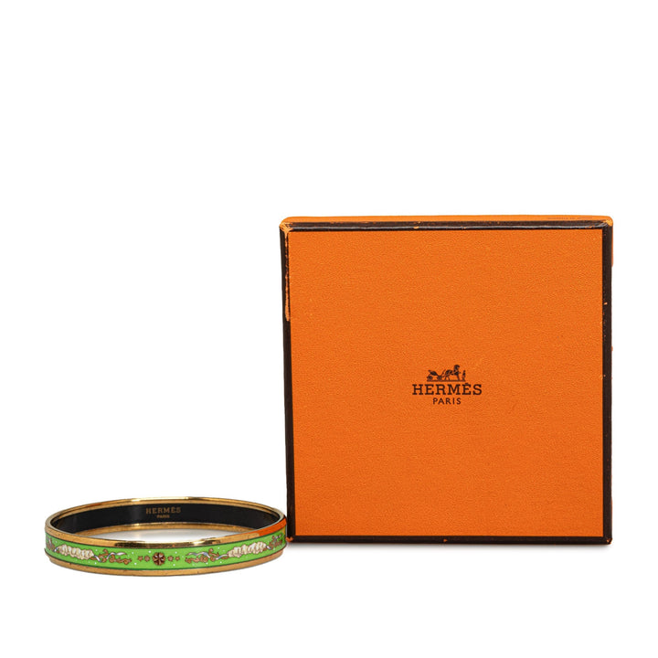 Top quality Hermes Narrow Enamel Bangle Costume Bracelet