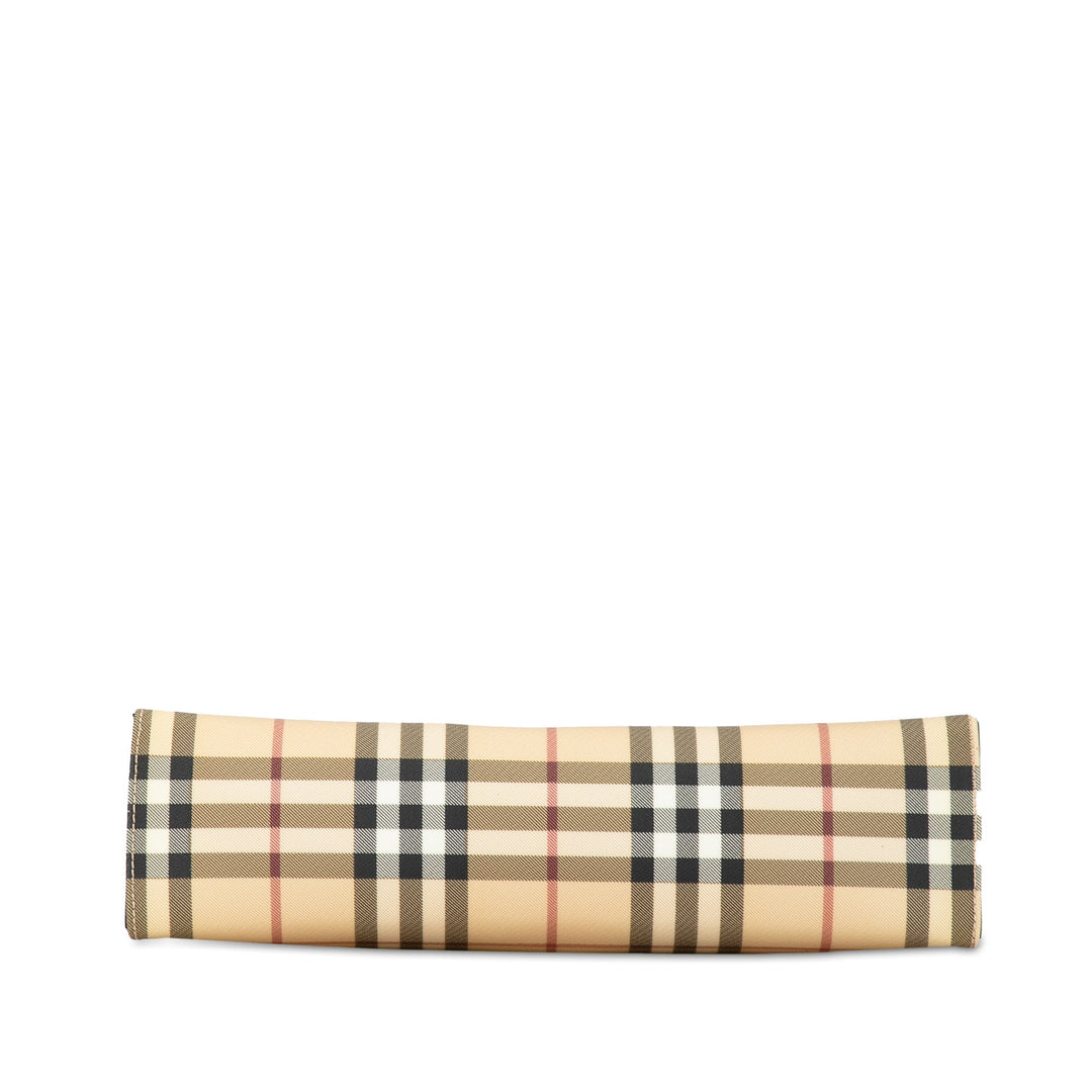 BURBERRY House Check Clasp Handbag