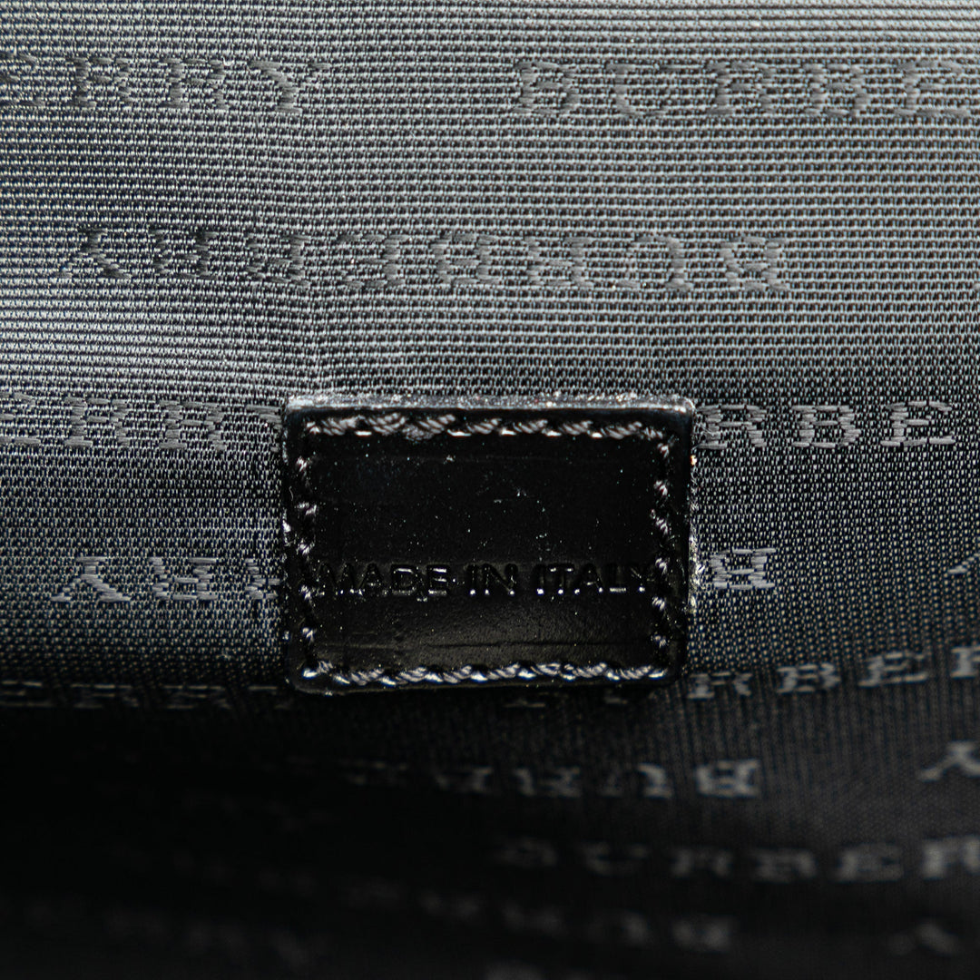 BURBERRY House Check Clasp Handbag