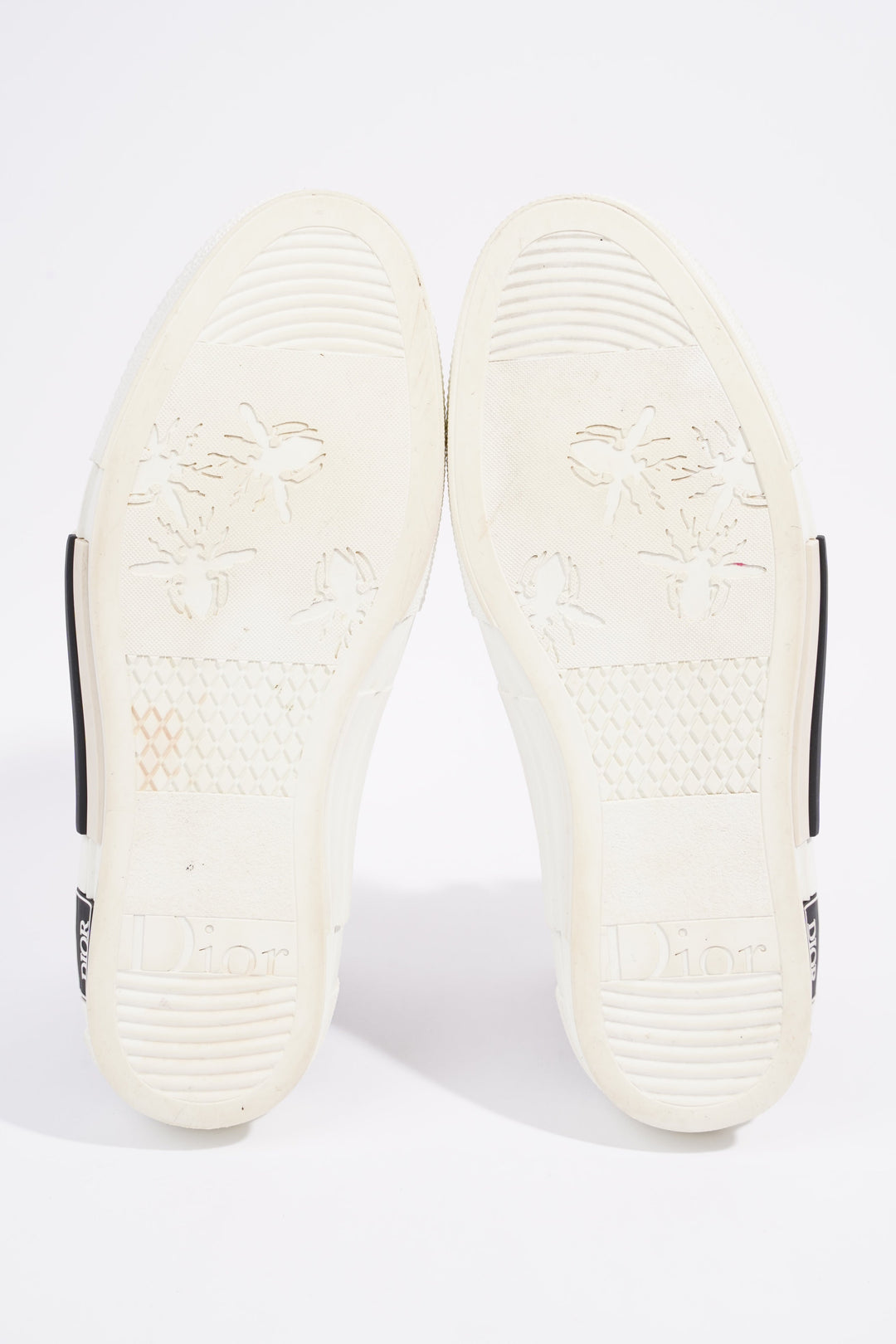 Christian Dior B23 Hightops White / Black Oblique Canvas EU 43.5 UK 9.5
