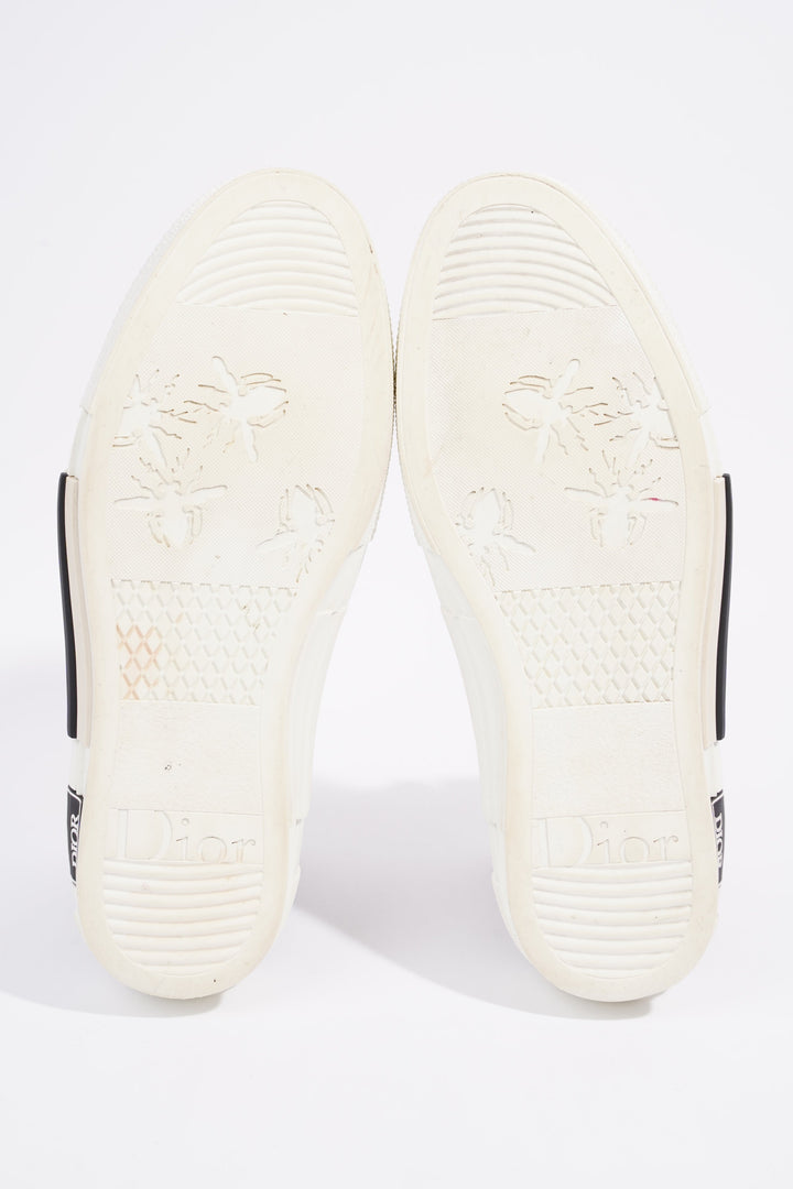 Christian Dior B23 Hightops White / Black Oblique Canvas EU 43.5 UK 9.5