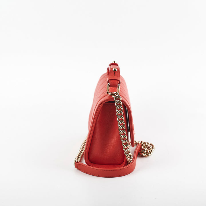 Chanel Seasonal Flap Red Crossbody Bag