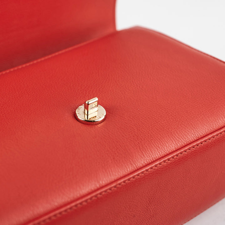 Chanel Seasonal Flap Red Crossbody Bag