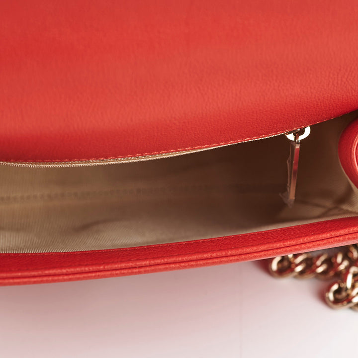 Chanel Seasonal Flap Red Crossbody Bag