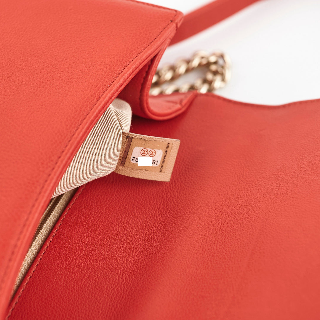 Chanel Seasonal Flap Red Crossbody Bag