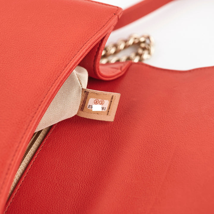 Chanel Seasonal Flap Red Crossbody Bag