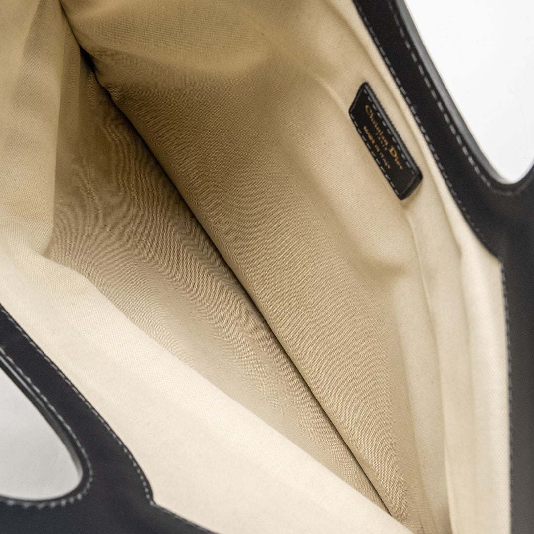 Dior Folder Clutch Blue Dior Oblique Canvas/Leather