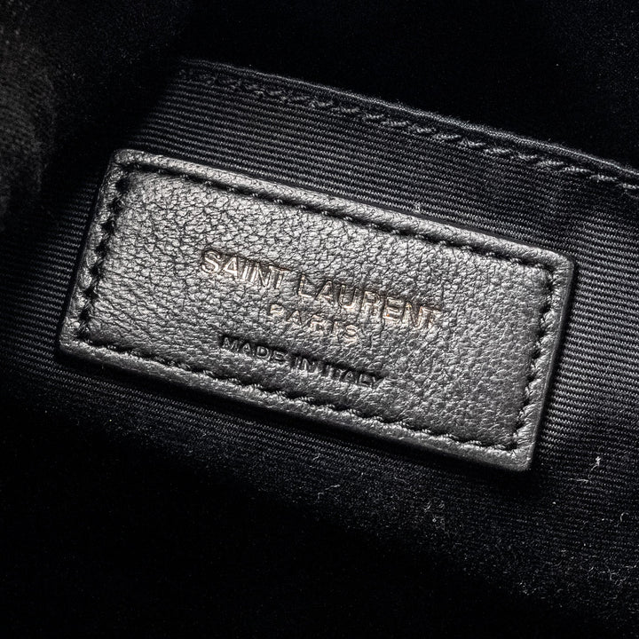 Saint Laurent Lou Camera Bag calfskin black ruthenium SHW