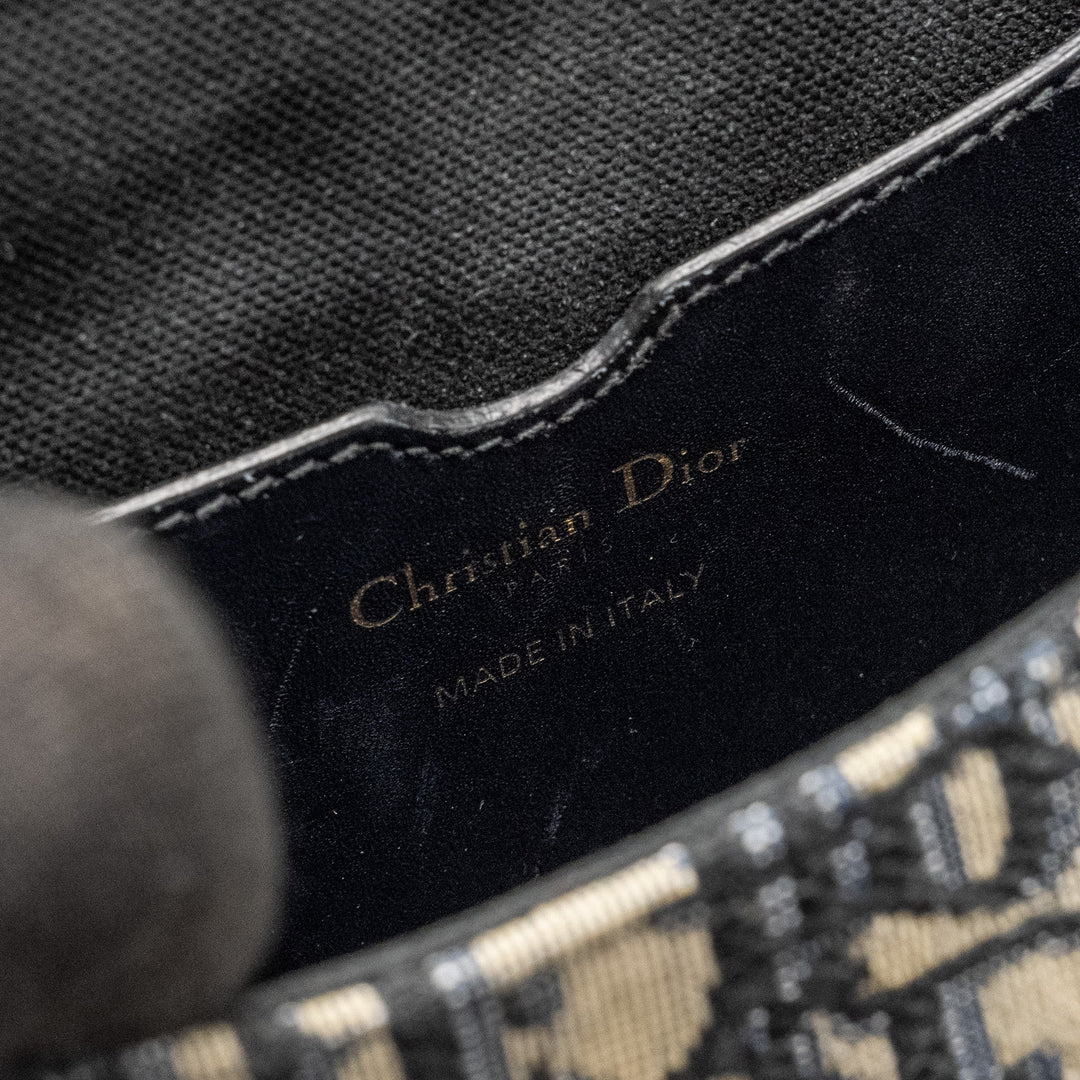 Top quality Dior Medium Bobby Bag Oblique Jacquard