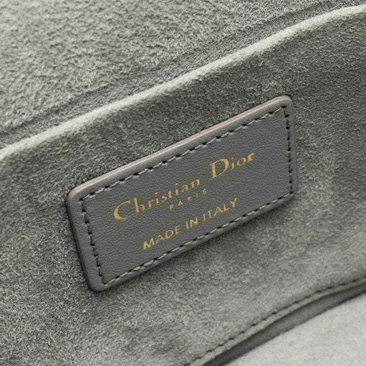 Top quality Dior Small Top quality Diortravel Vanity Case Cannage Lambskin Grey