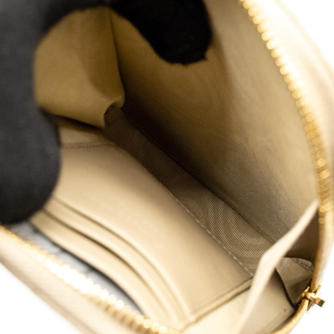 Top quality Dior Lady Top quality Dior Call'in Top quality Dior Phone Holder Cannage Lambskin Beige