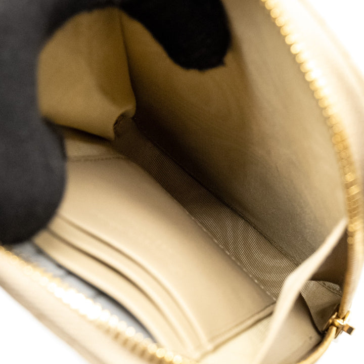 Top quality Dior Lady Top quality Dior Call'in Top quality Dior Phone Holder Cannage Lambskin Beige