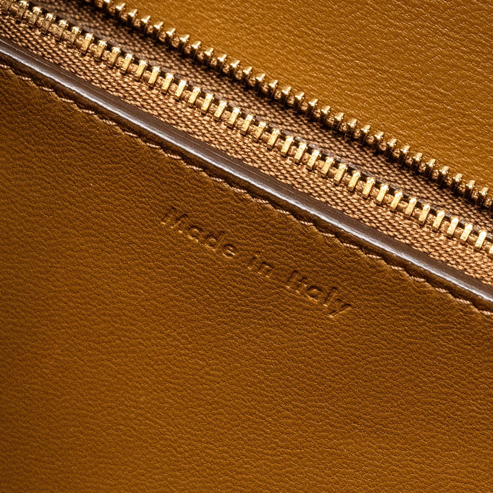 Celine Medium Classic Box Calfskin Camel