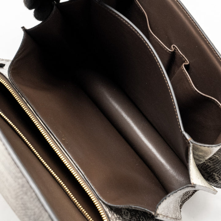 Celine Medium Box Lizard NATURAL