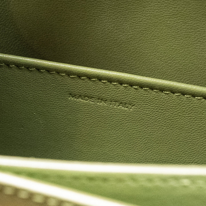 Top Quality Celine Teen classic box bag calfskin green