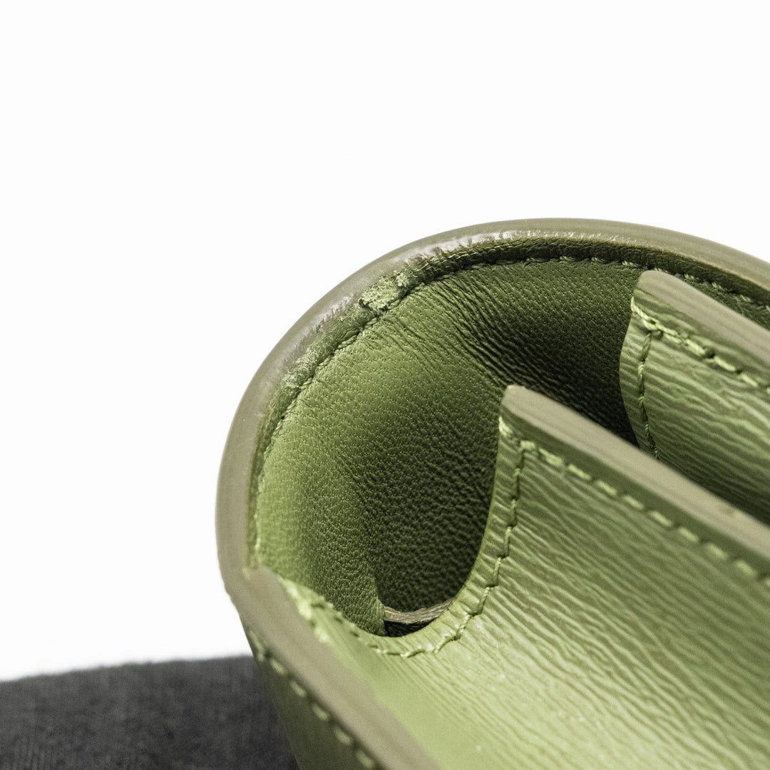 Top Quality Celine Teen classic box bag calfskin green