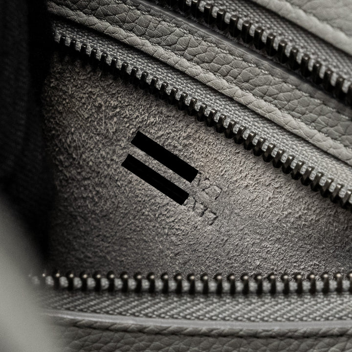 Celine Micro Luggage Bag Calfskin Light Grey