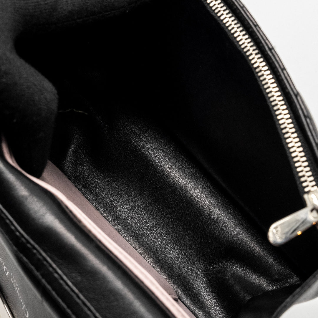 Top quality Dior Miss Top quality Dior Promenade Pouch Bag Lambskin Black