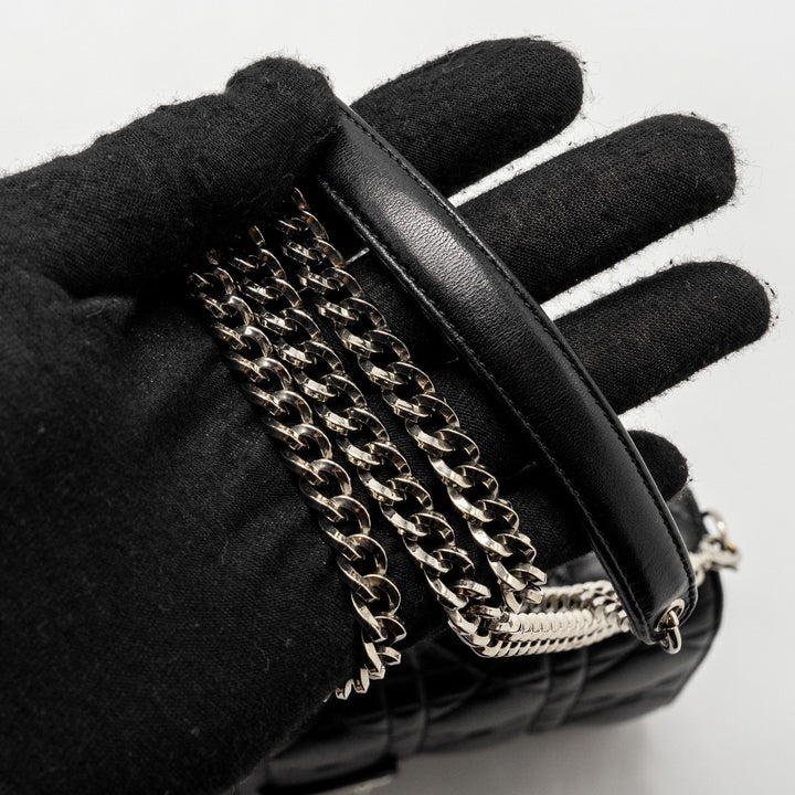 Top quality Dior Miss Top quality Dior Promenade Pouch Bag Lambskin Black