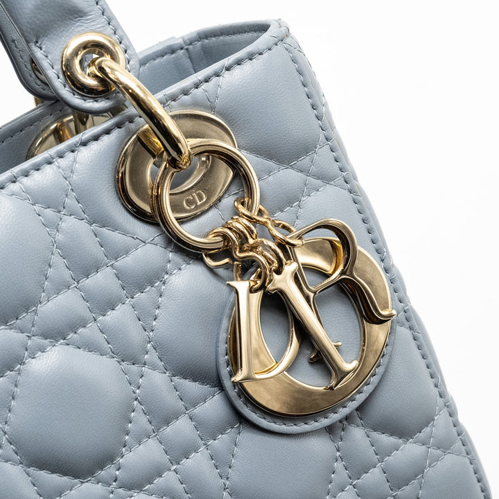 Top quality Dior My ABC Small Lady Top quality Dior Lambskin Blue