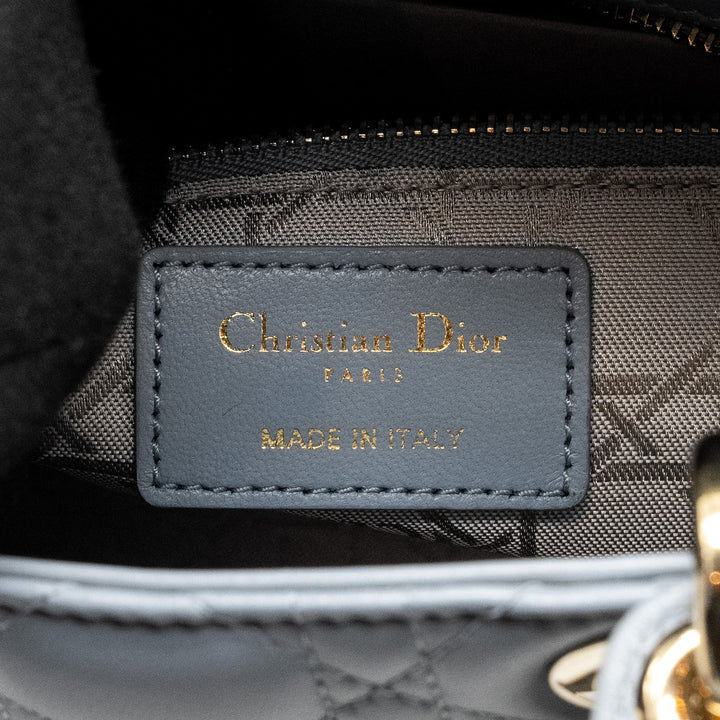 Top quality Dior My ABC Small Lady Top quality Dior Lambskin Blue