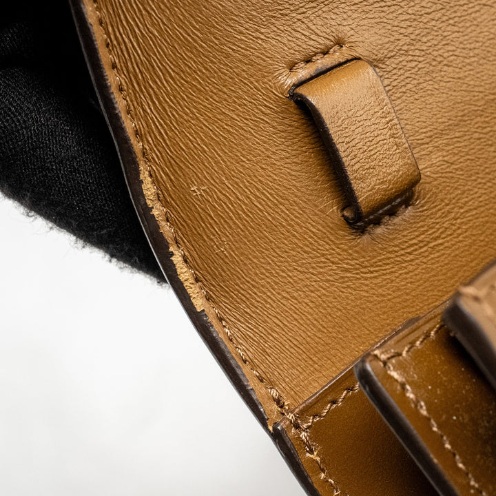 Celine Teen Classic Box Bag Calfskin Camel